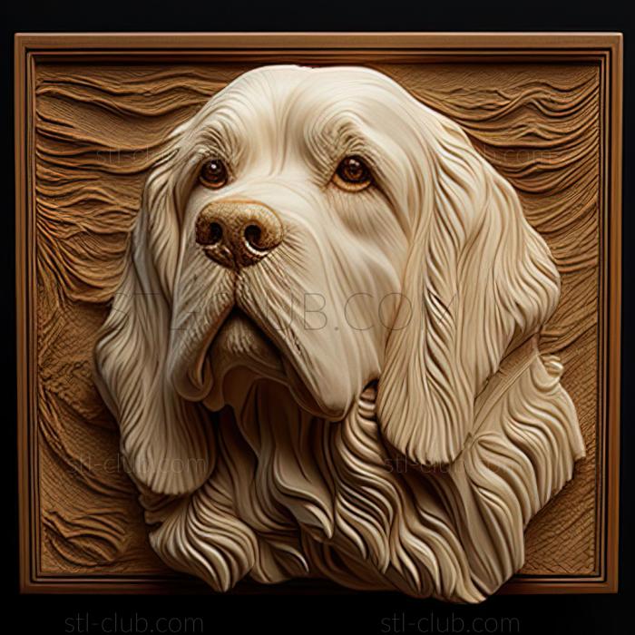 st Clumber Spaniel dog